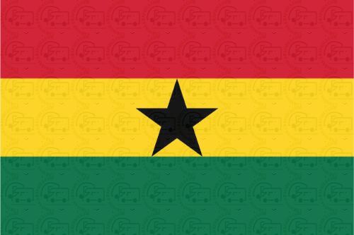 Ghana Flag Sticker