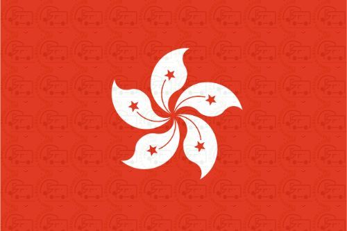 Hong Kong Flag Sticker