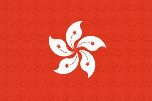 Hong Kong Flag Sticker