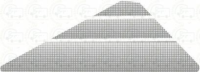 Hymer Camp Bonnet Dotted Effect Sticker CG