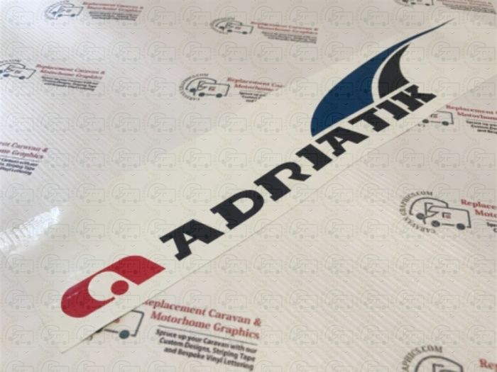 Adriatik Caravan Motorhome Sticker