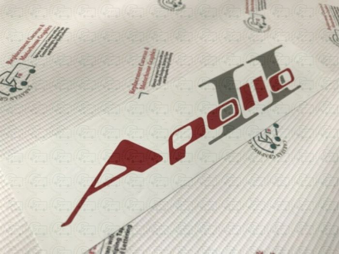 Lunar Apollo II Sticker Decal
