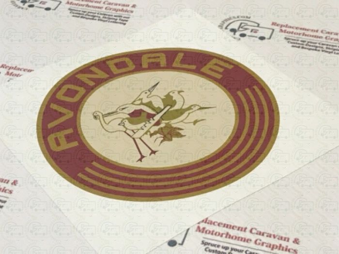 Avondale Birds Badge sticker decal graphics