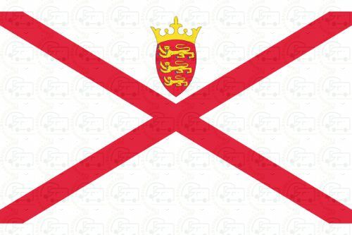 Jersey Flag Sticker