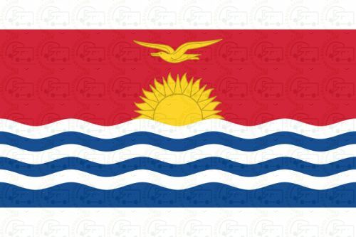 Kiribati Flag Sticker