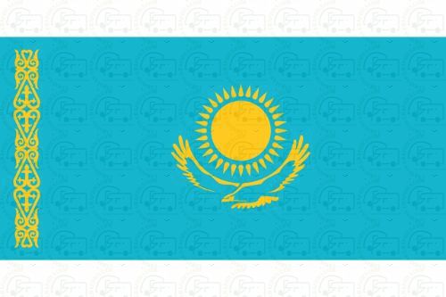 Kazakhstan Flag Sticker