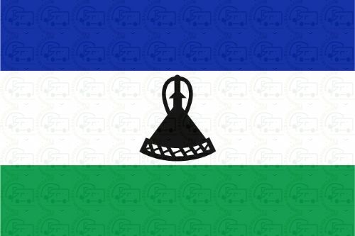 Lesotho Flag Sticker