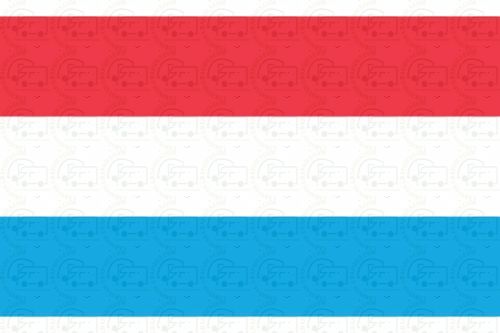 Luxemborg Flag Sticker