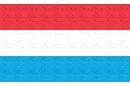 Luxemborg Flag Sticker