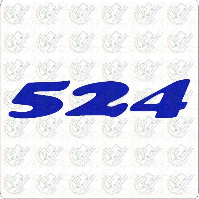 CG Lunar Apollo 2000 Model Number Sticker Decal Graphic (Pair)