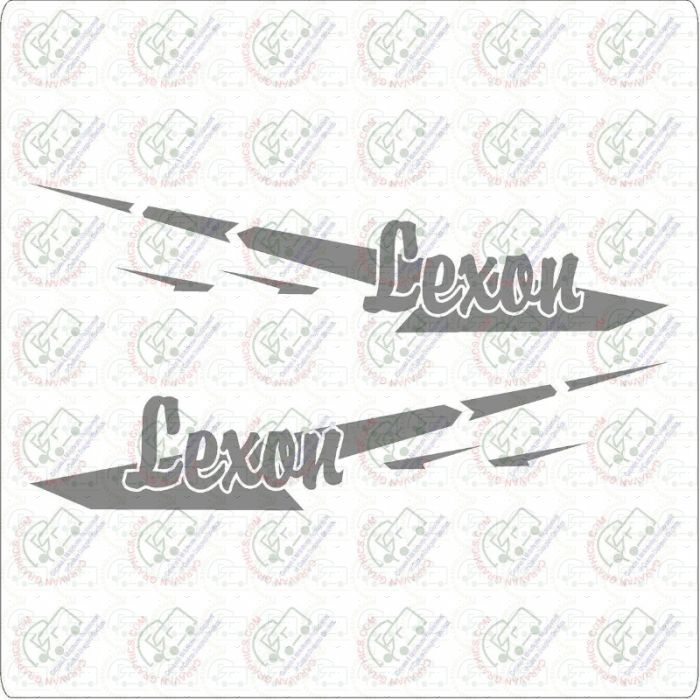 LUNAR LEXON REPLACEMENT CARAVAN STICKER