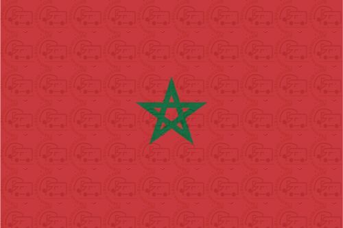 Morocco Flag Sticker