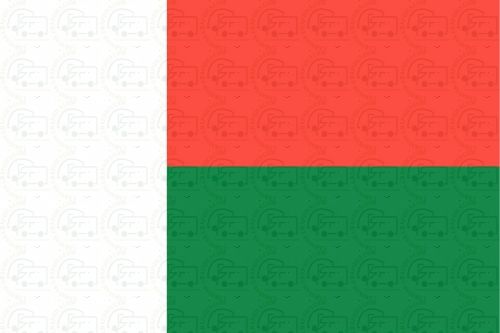 Madagascar Flag Sticker