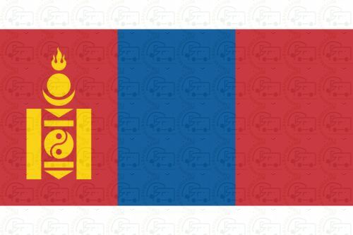 Mongolia Flag Sticker