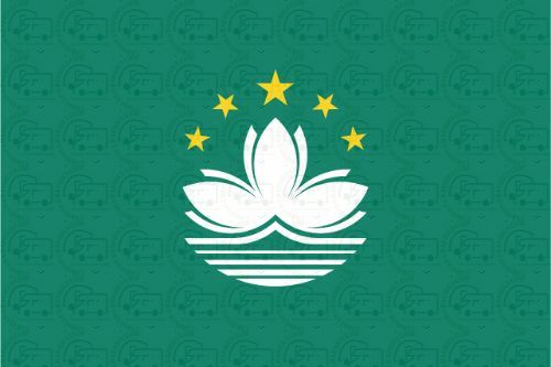 Macau Flag Sticker