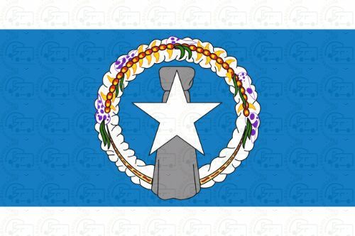 Northern Mariana Islands Flag Sticker