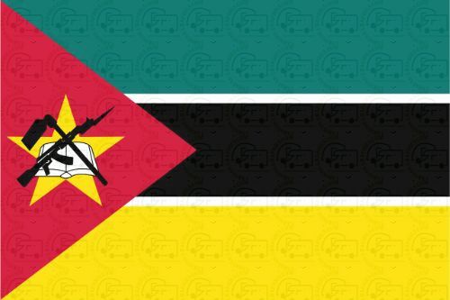 Mozambique Flag Sticker