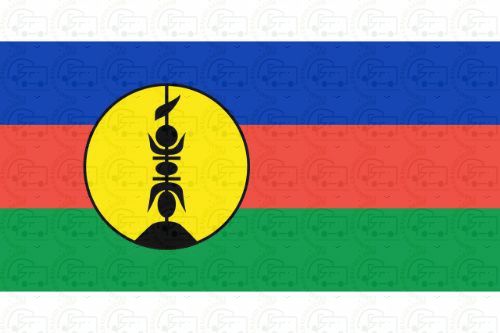 New Caledonia Flag Sticker