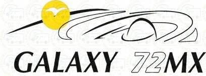 Pilote Galaxy 72 MX Sticker