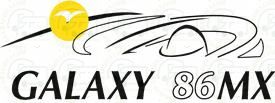 Pilote Galaxy 86 MX Motorhome Sticker