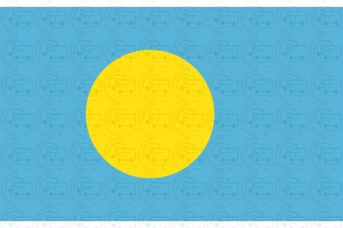 Palau Flag Sticker