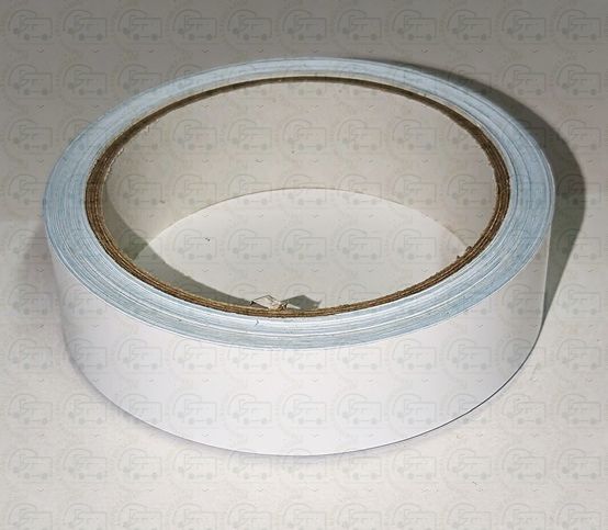 10m of 25mm White tape