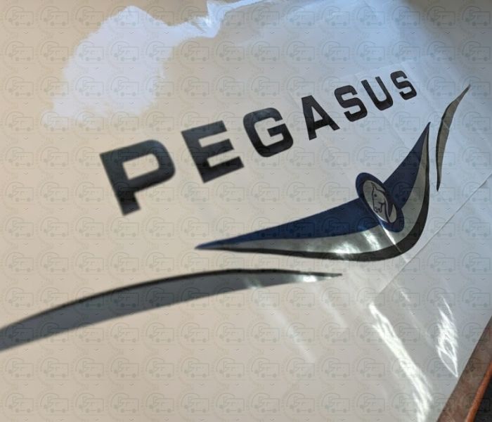 Bailey Pegasus Front Design Caravan Sticker