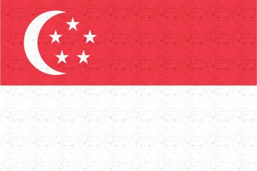 Singapore Flag Sticker