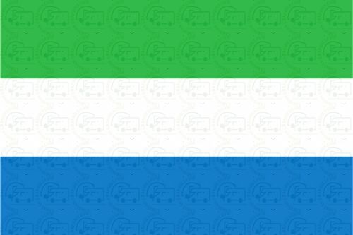 Sierrra Leone Flag Sticker