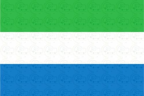 Sierrra Leone Flag Sticker