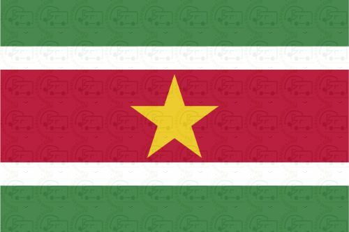 Suriname Flag Sticker