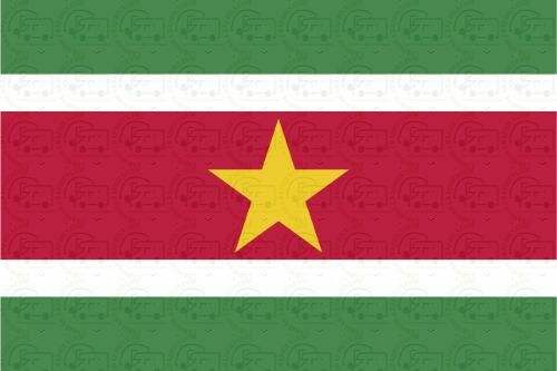 Suriname Flag Sticker