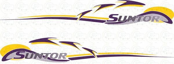 Swift Suntor Main Side Graphics Dark purple Version