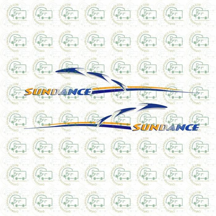 CG Swift Sundance Main Side Graphics OS, NS or PAIR 