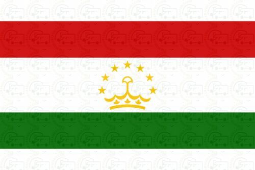 Tajikistan Flag Sticker