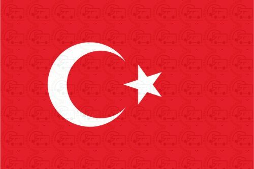 Turkey Flag Sticker