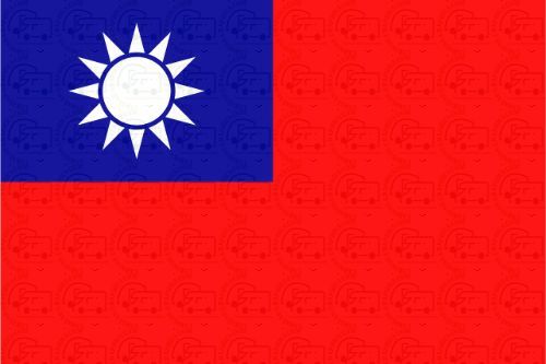 Taiwan Flag Sticker
