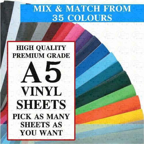 Vinyl Sheet Sample A5 Size 