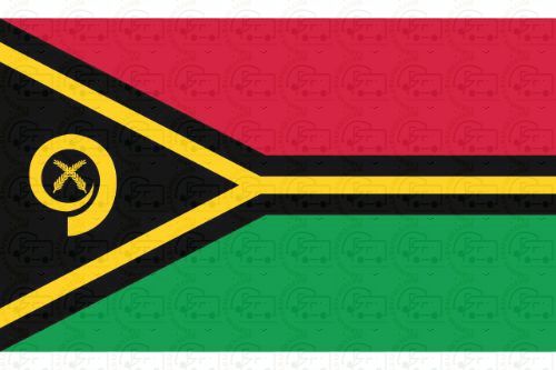 Vanuatu Flag Sticker