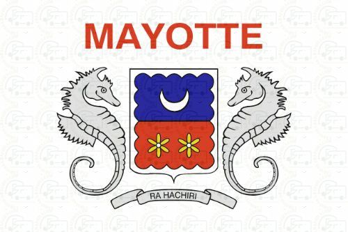 Mayotte Flag Sticker