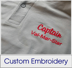 Custom Embroidery for Clubs and Individuals